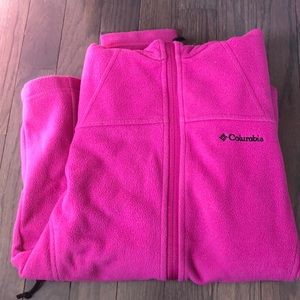 Pink Columbia Fleece Jacket